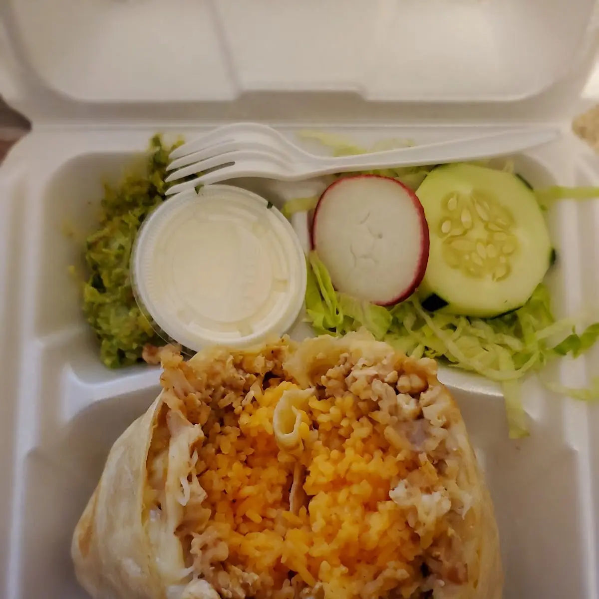 Chicken Burrito Mexicano
