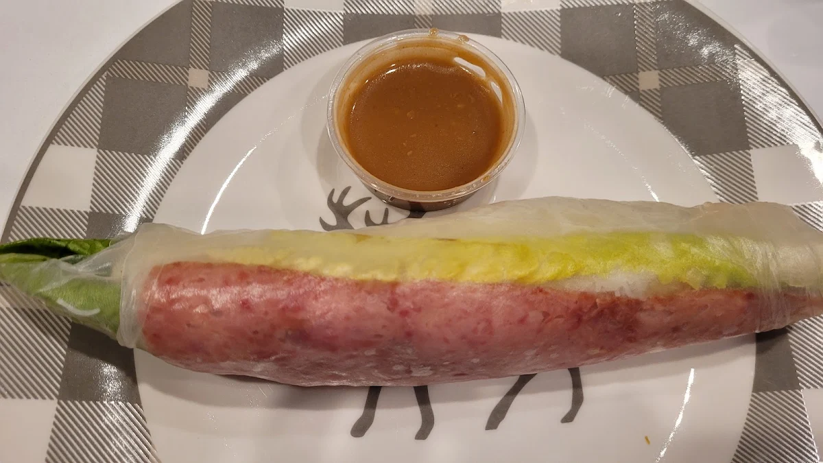 Minced Garlic Pork Salad Roll, Obanhmi Coquitlam