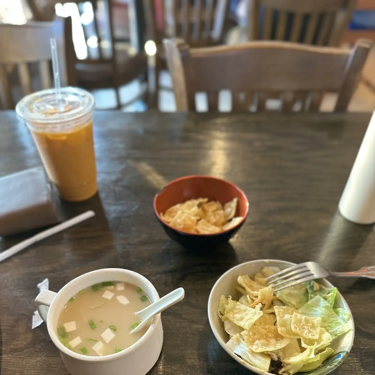 Miso Soup & House Salad