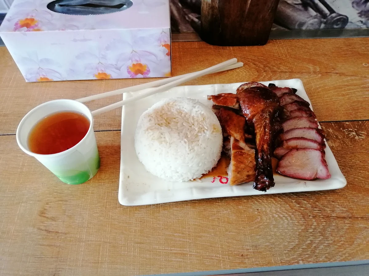 Chinese BBQ Lunch with Tea