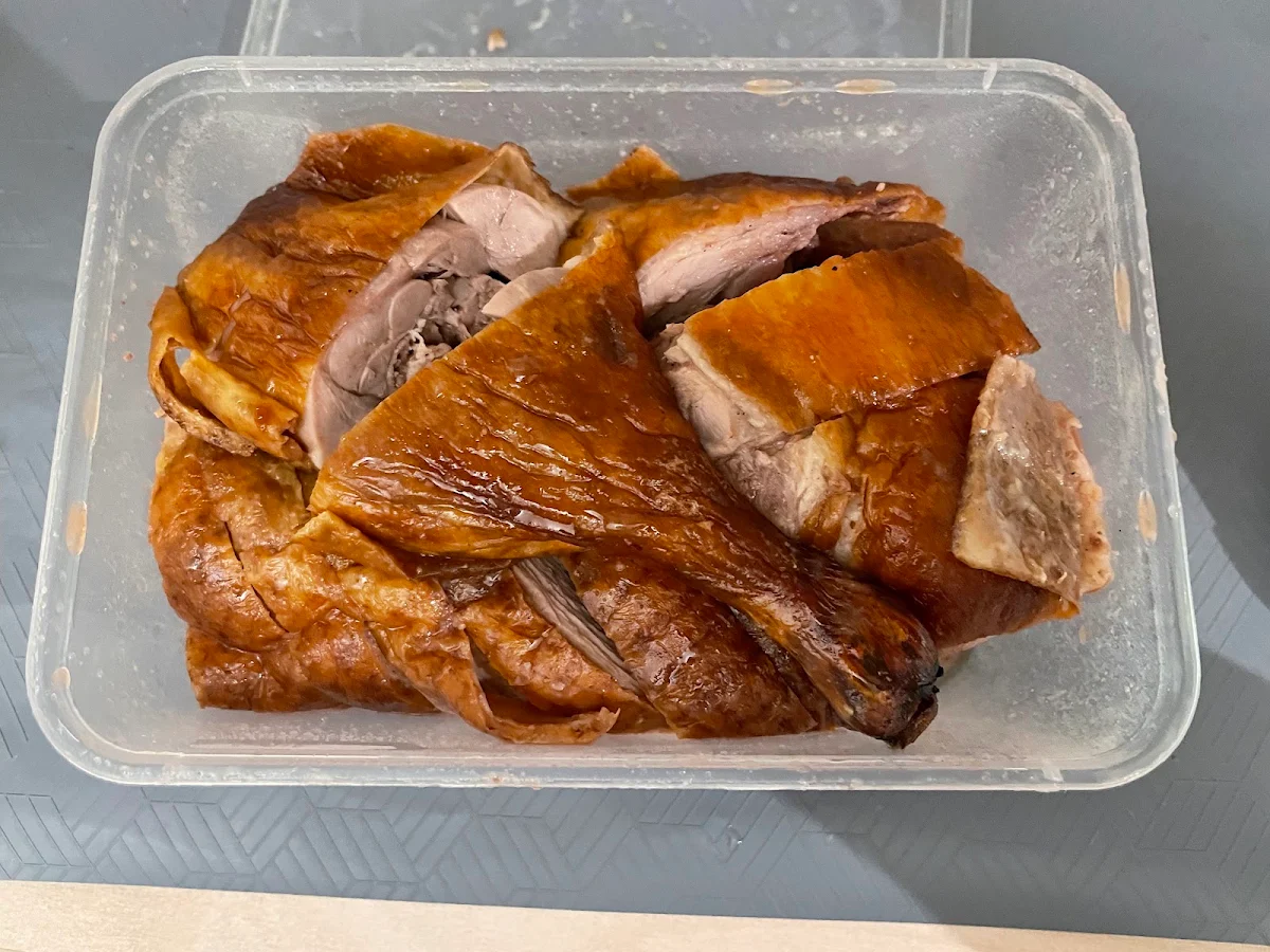 Half Roasted Duck