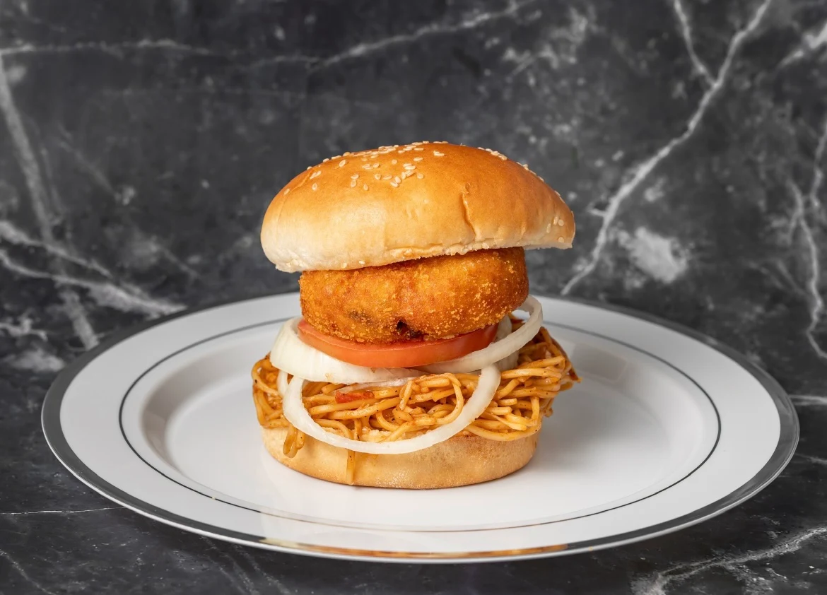 veg cheese burger