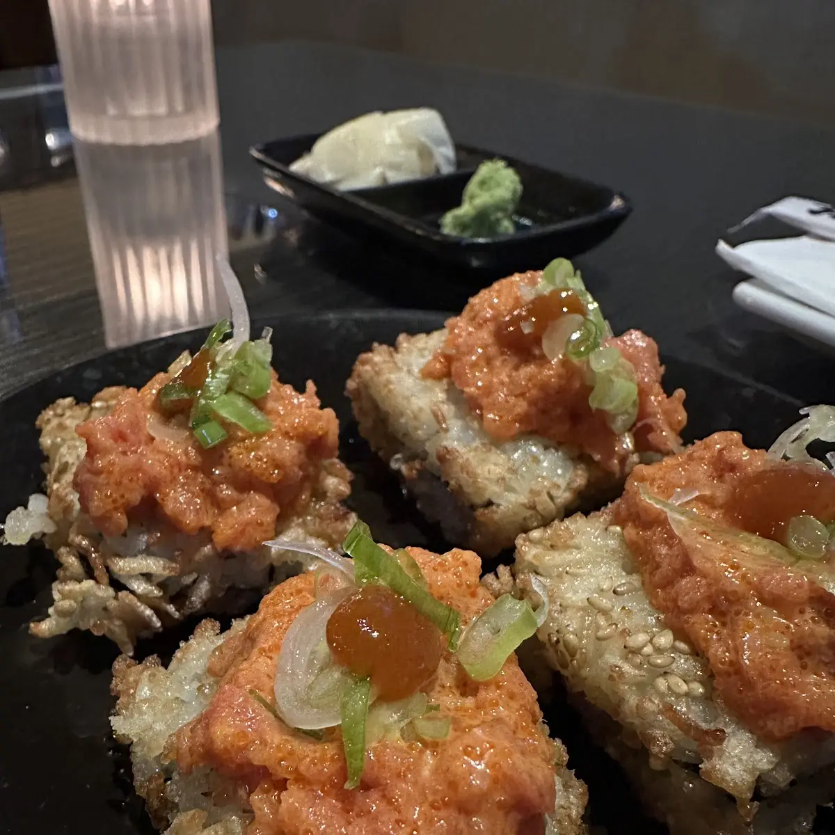 Rice Cracker Spicy Tuna