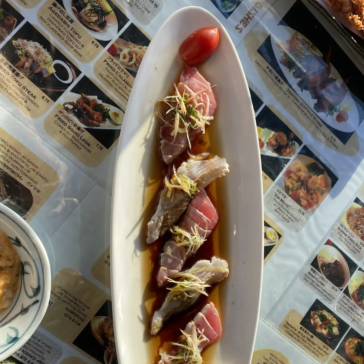 Snapper Sashimi