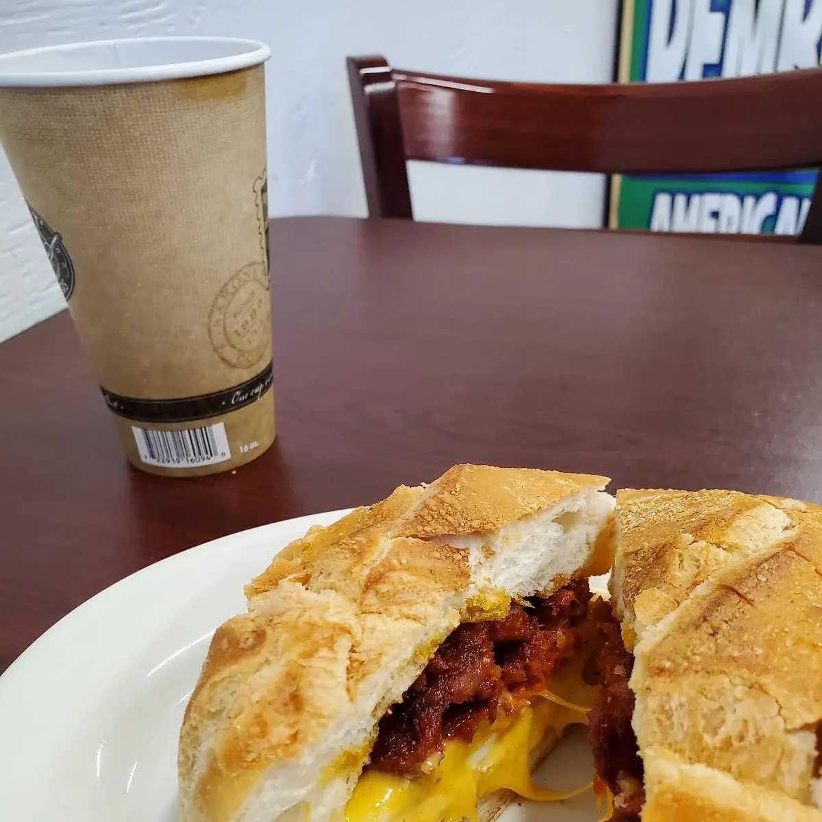 Chorizo Egg and Cheese Sandwich