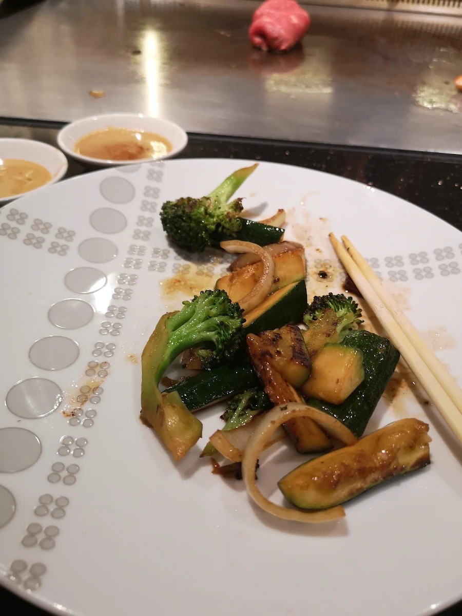 Hibachi Vegetables, Japanese Village