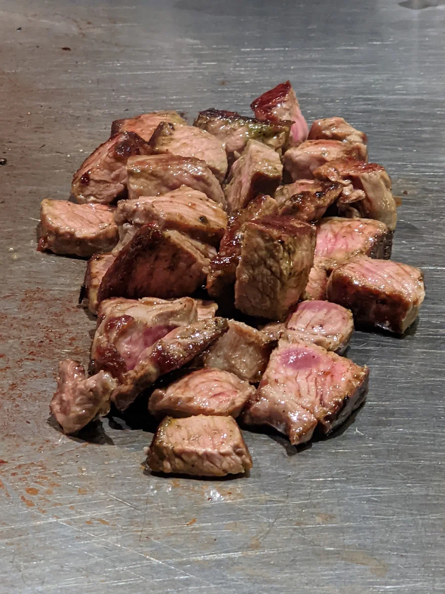 Steak with Teriyaki Sauce, Japanese Village