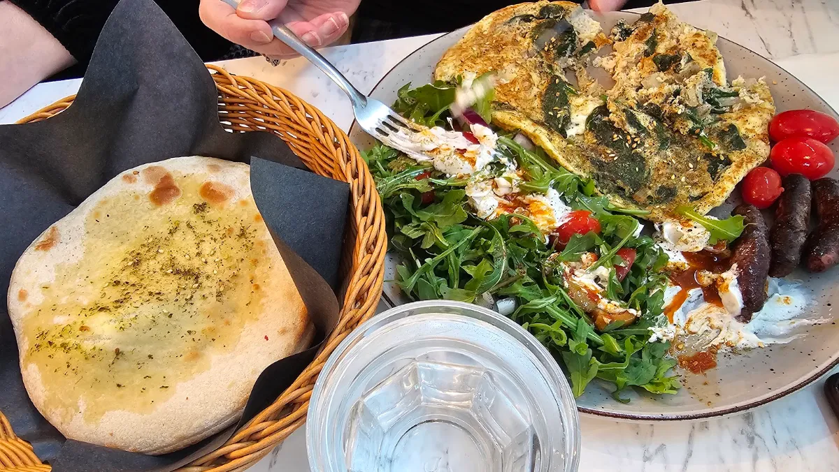 Classic Middle Eastern Breakfast