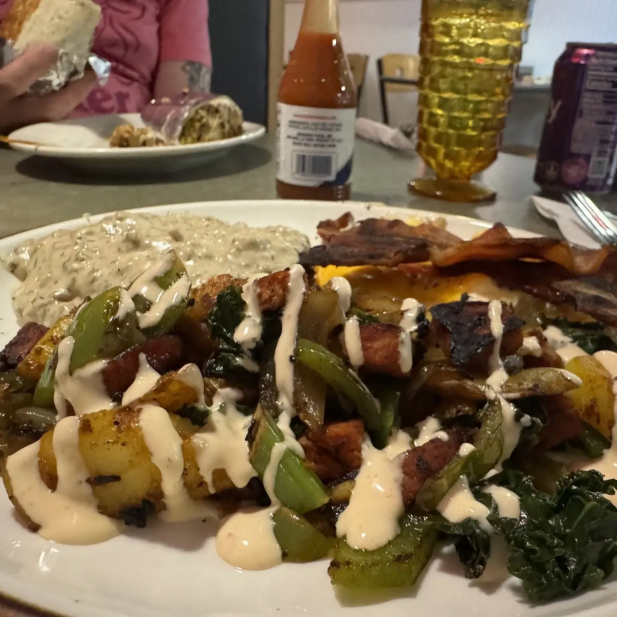 Meat Lovers Breakfast Plate