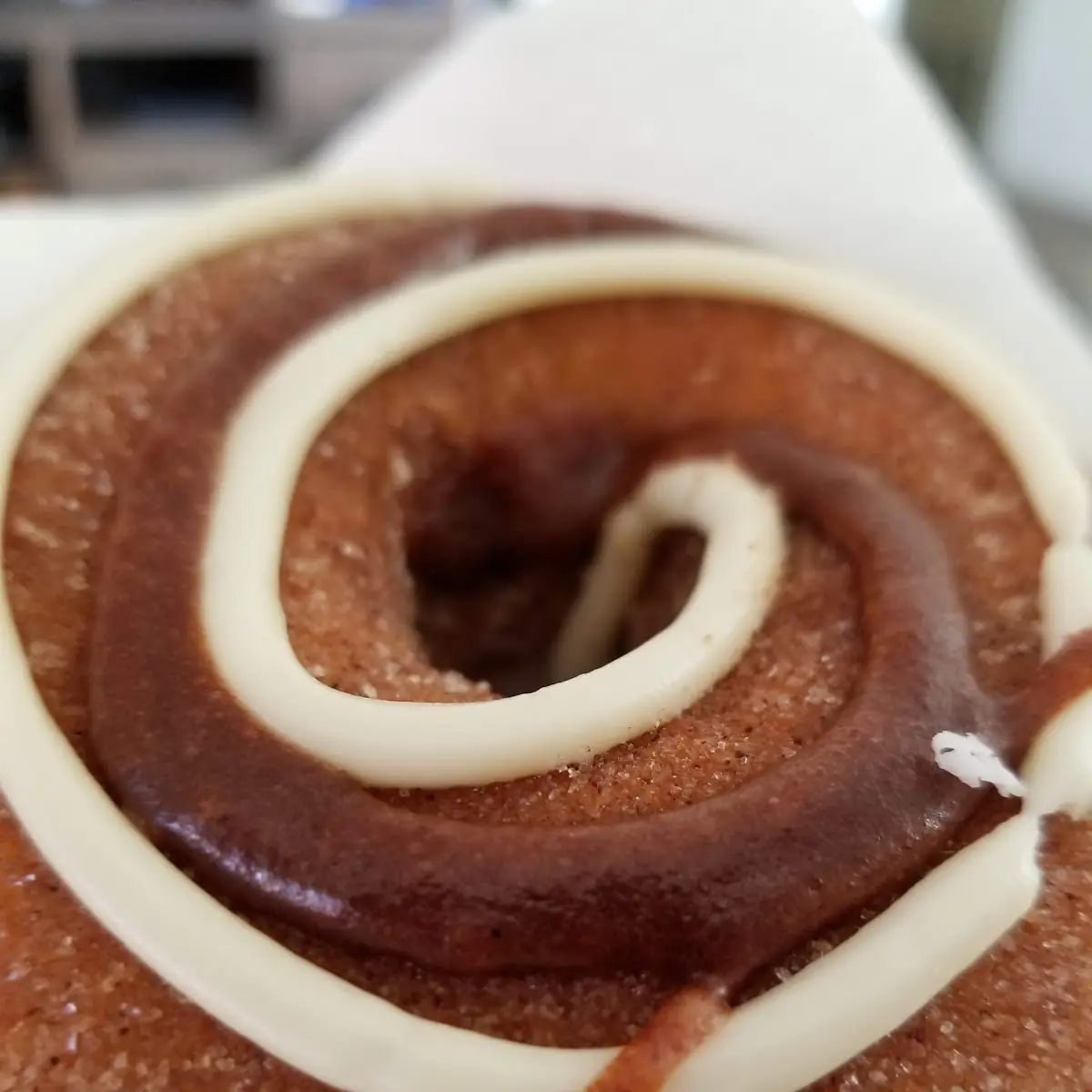 Cinnamon Roll Donut