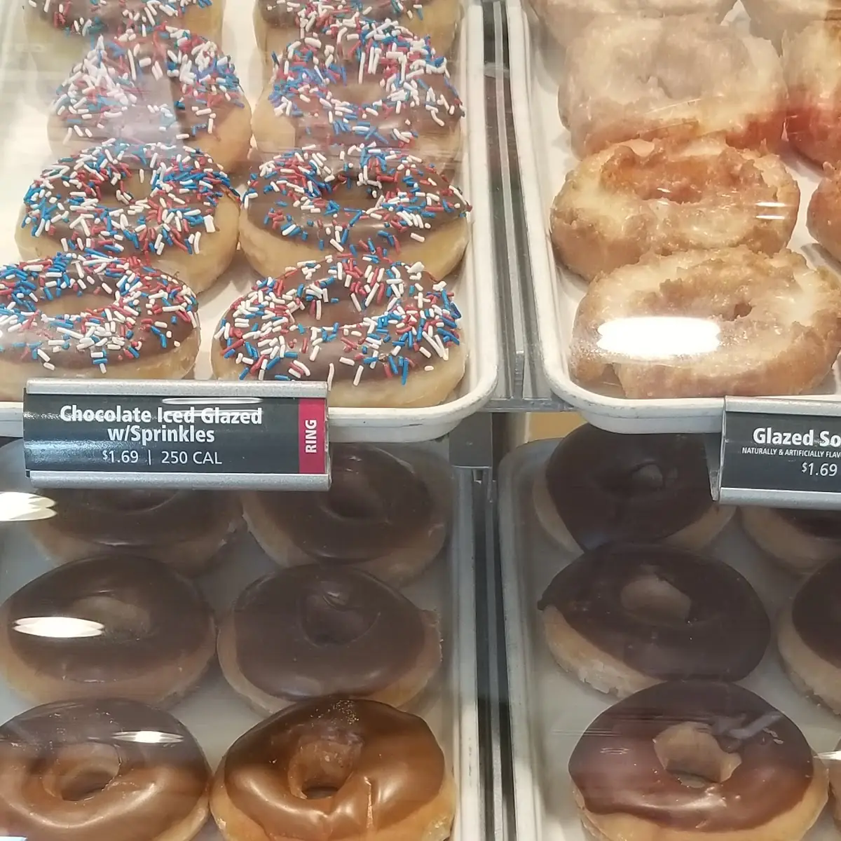 Maple Iced Glazed Donut