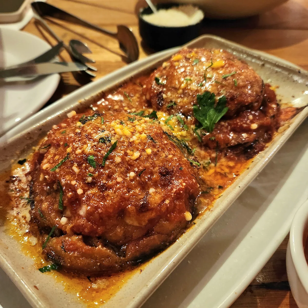 Eggplant Parmigiana, La Disfida Haberfield