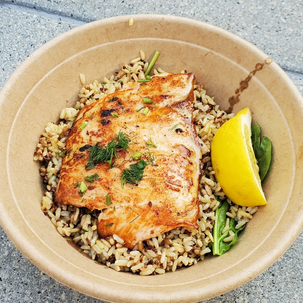Salmon Power Bowl