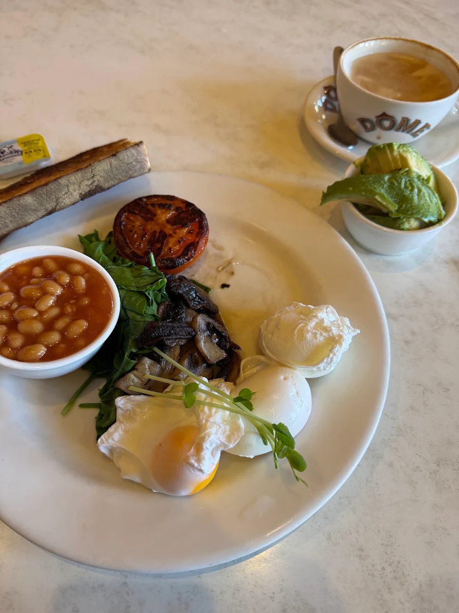 Bacon Sausage and Eggs, Dôme Café - Albany