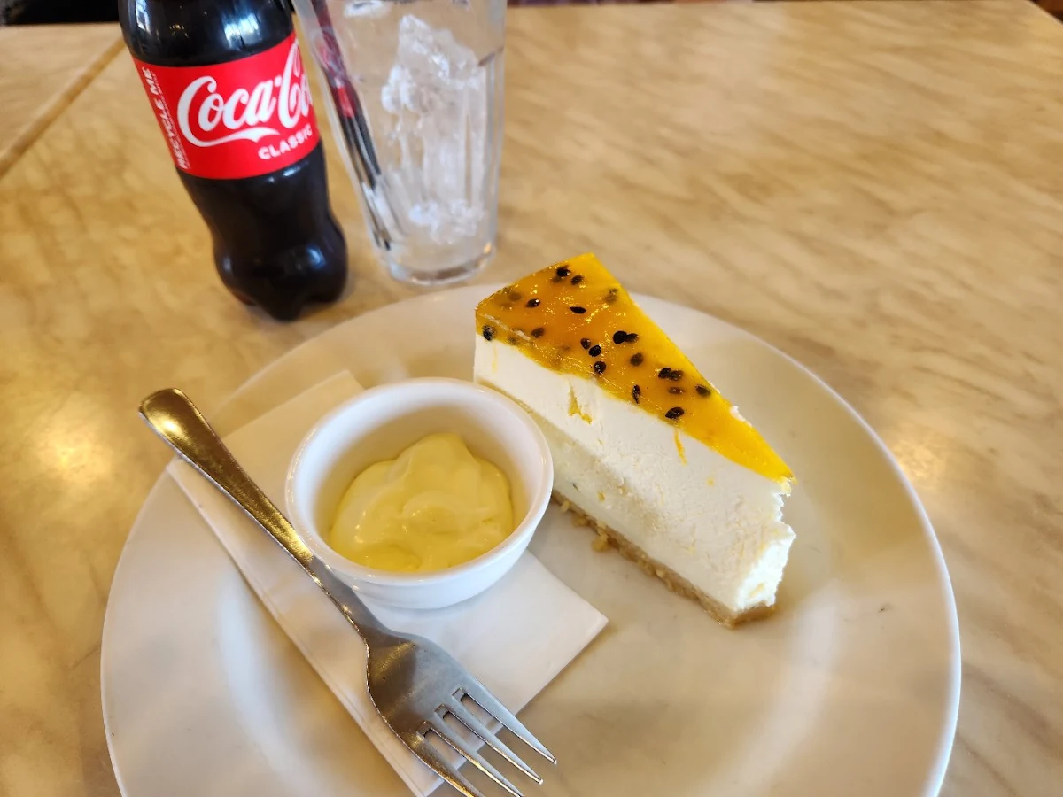 Cheesecake, Dôme Café - Albany