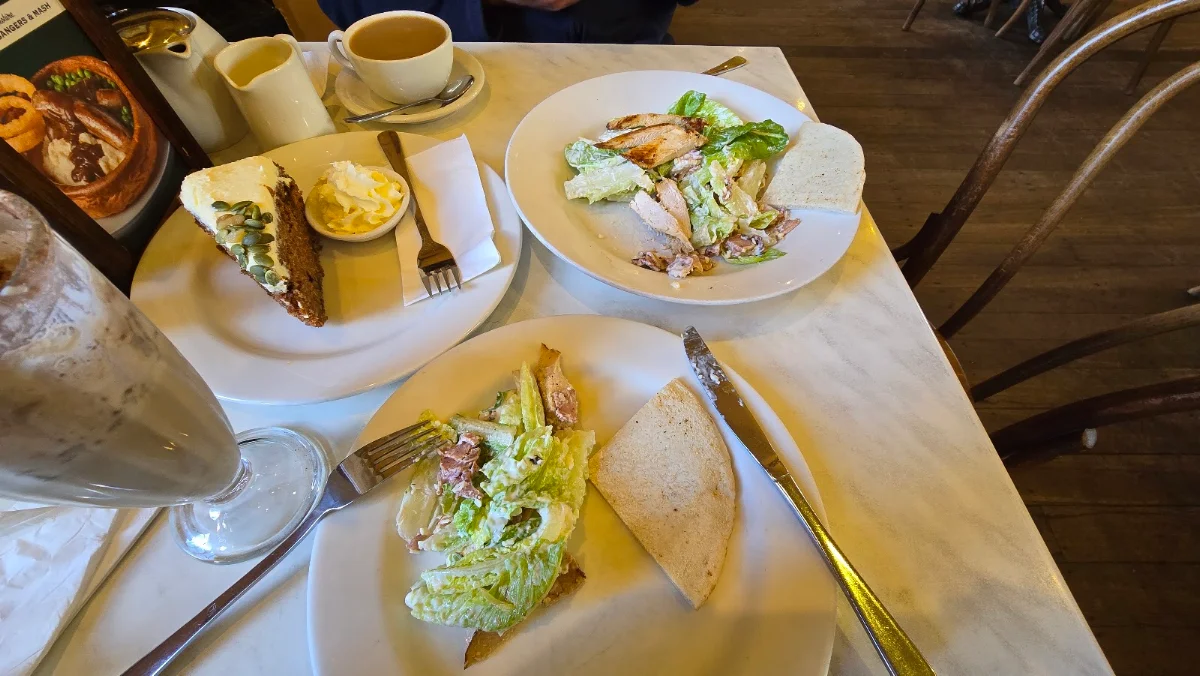 Chicken Ceasar Salad, Dôme Café - Albany