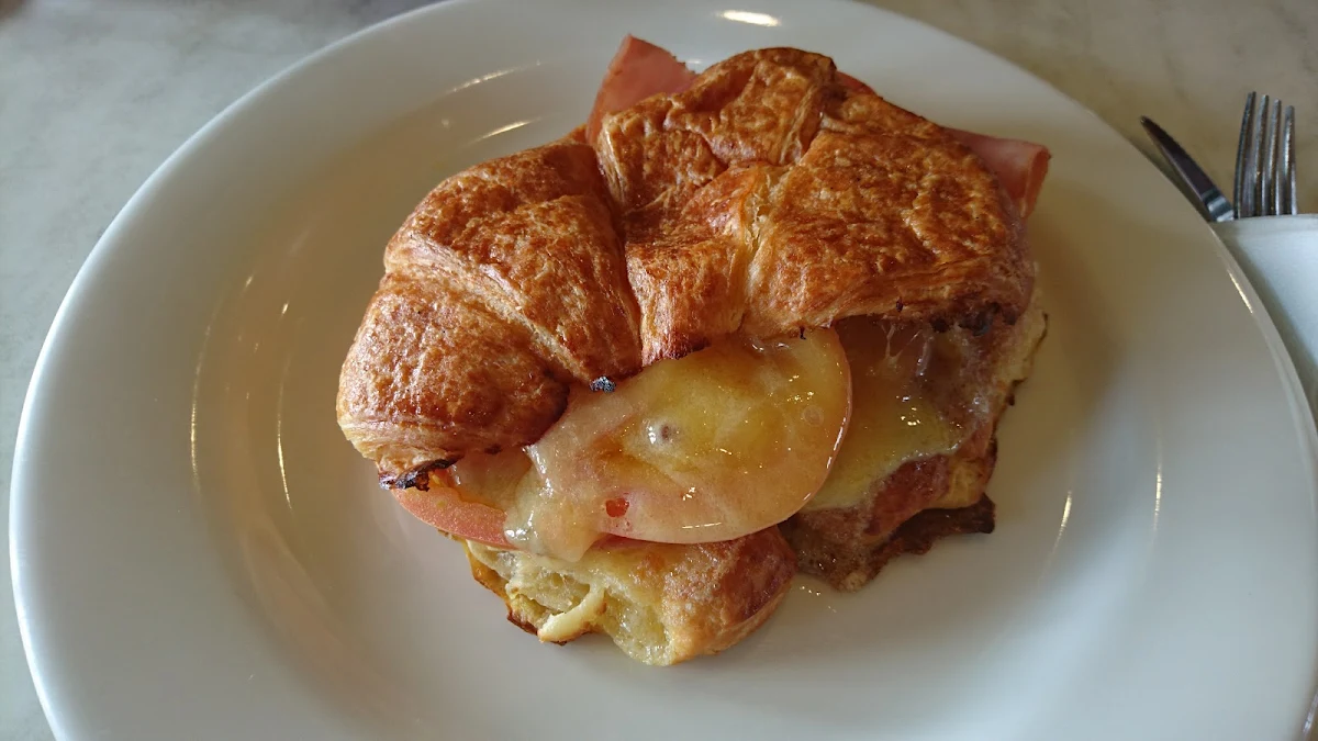 Ham and Cheese with Tomato Croissant, Dôme Café - Albany