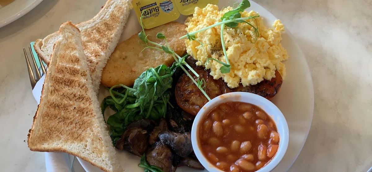 Vegetarian Breakfast, Dôme Café - Albany