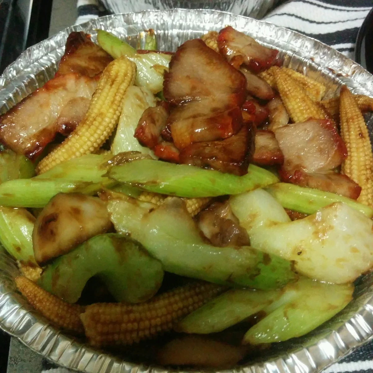 BBQ Pork Chop Suey