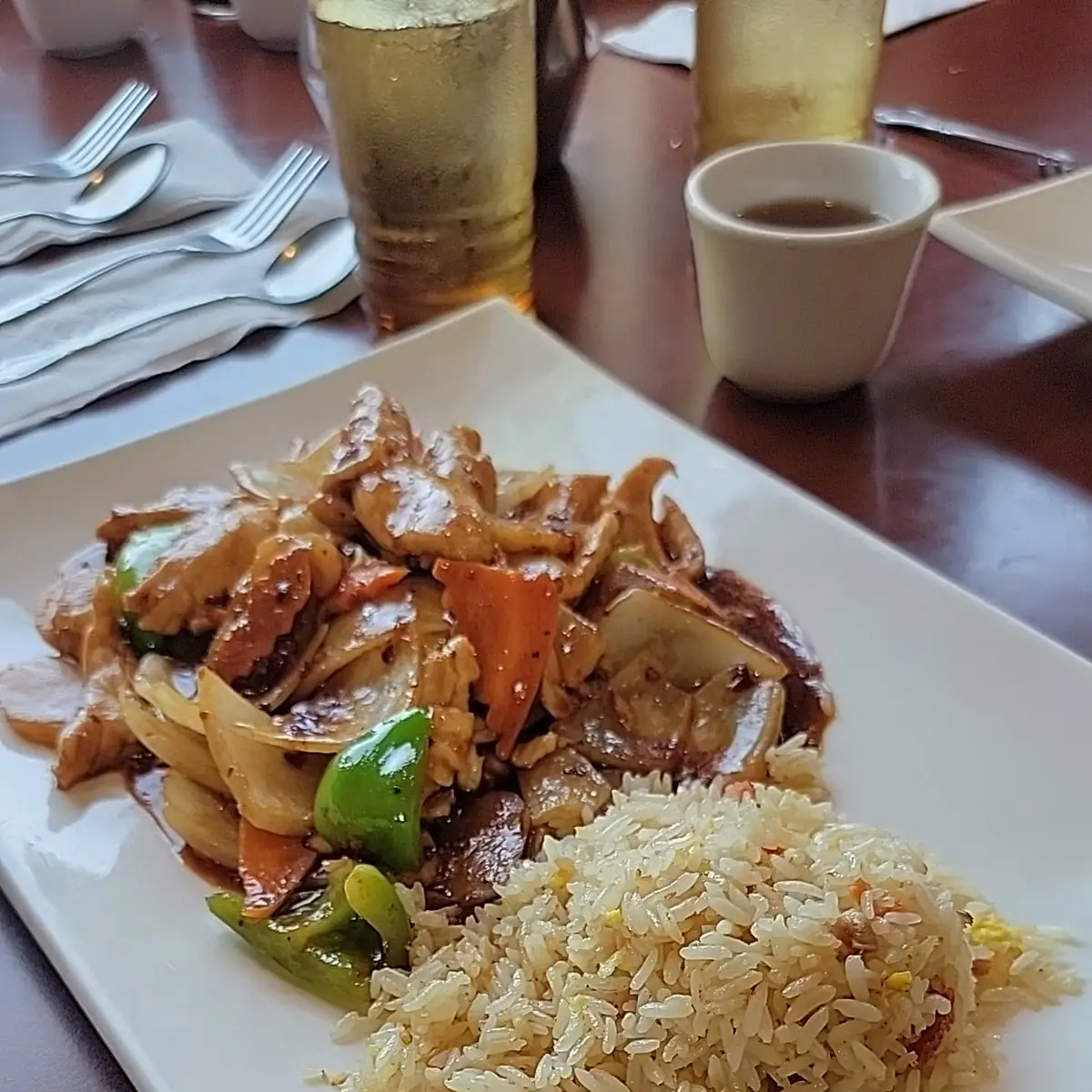 Mongolian Chicken Lunch Special