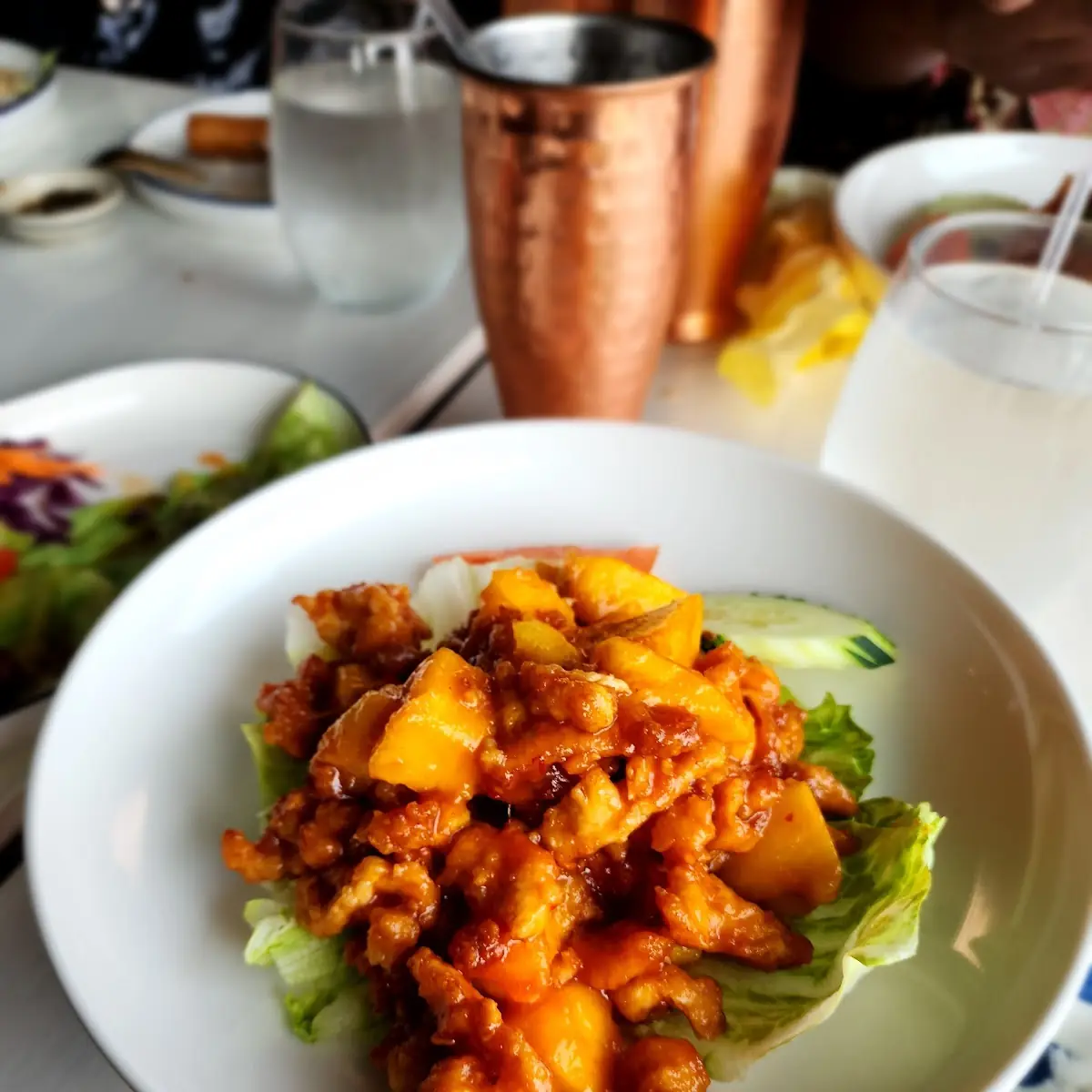 Mango Delight Chicken Shrimp