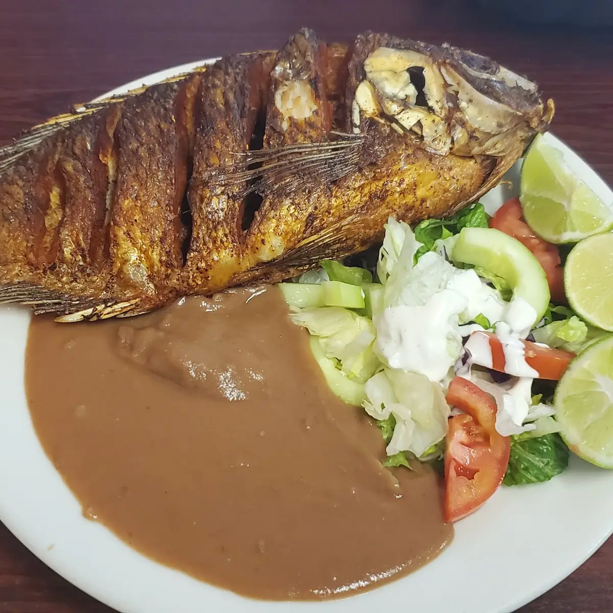 Mojarra Frita Deep Fried Tilapia