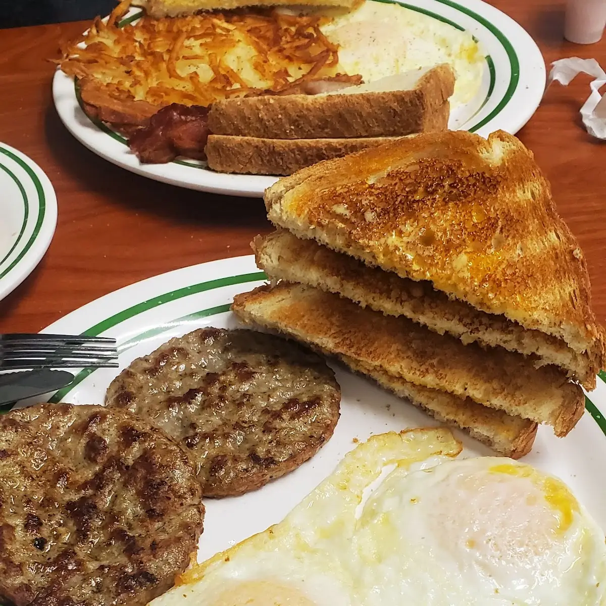 Two Eggs and Meat