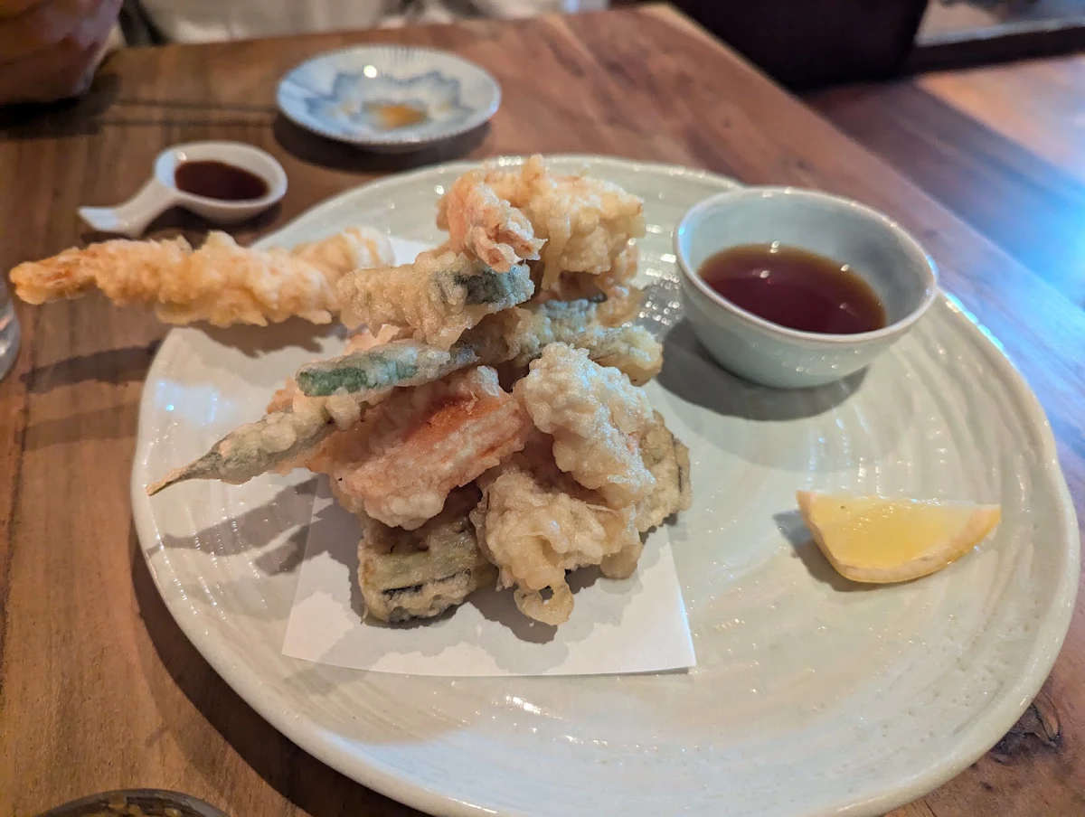 Assorted Tempura Rice