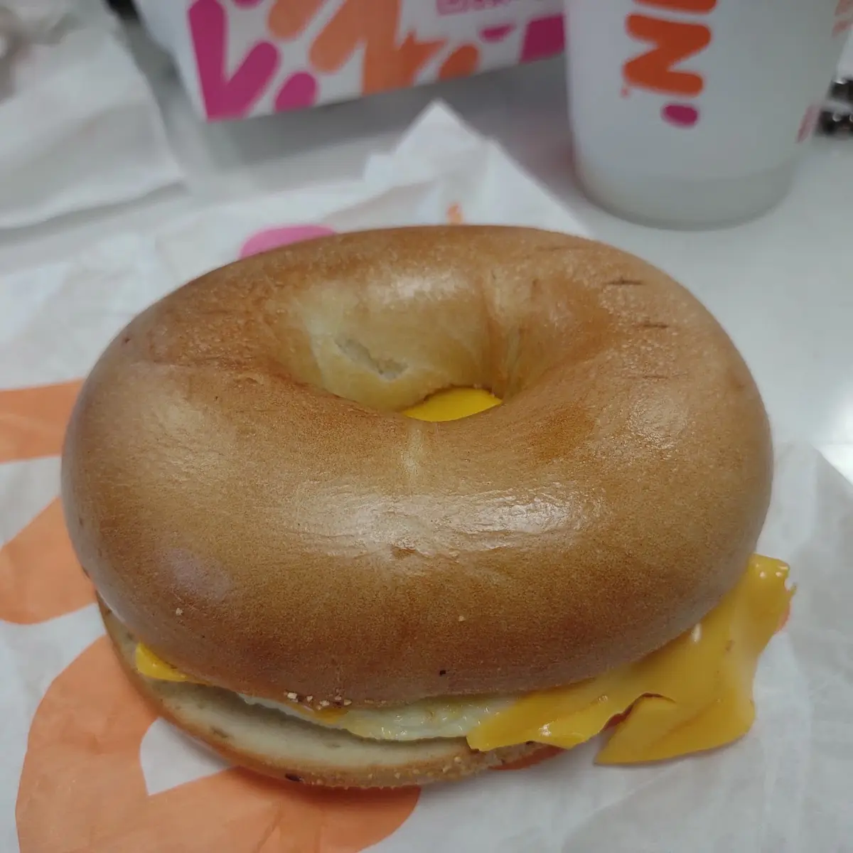 Bacon Egg Cheese Bagel