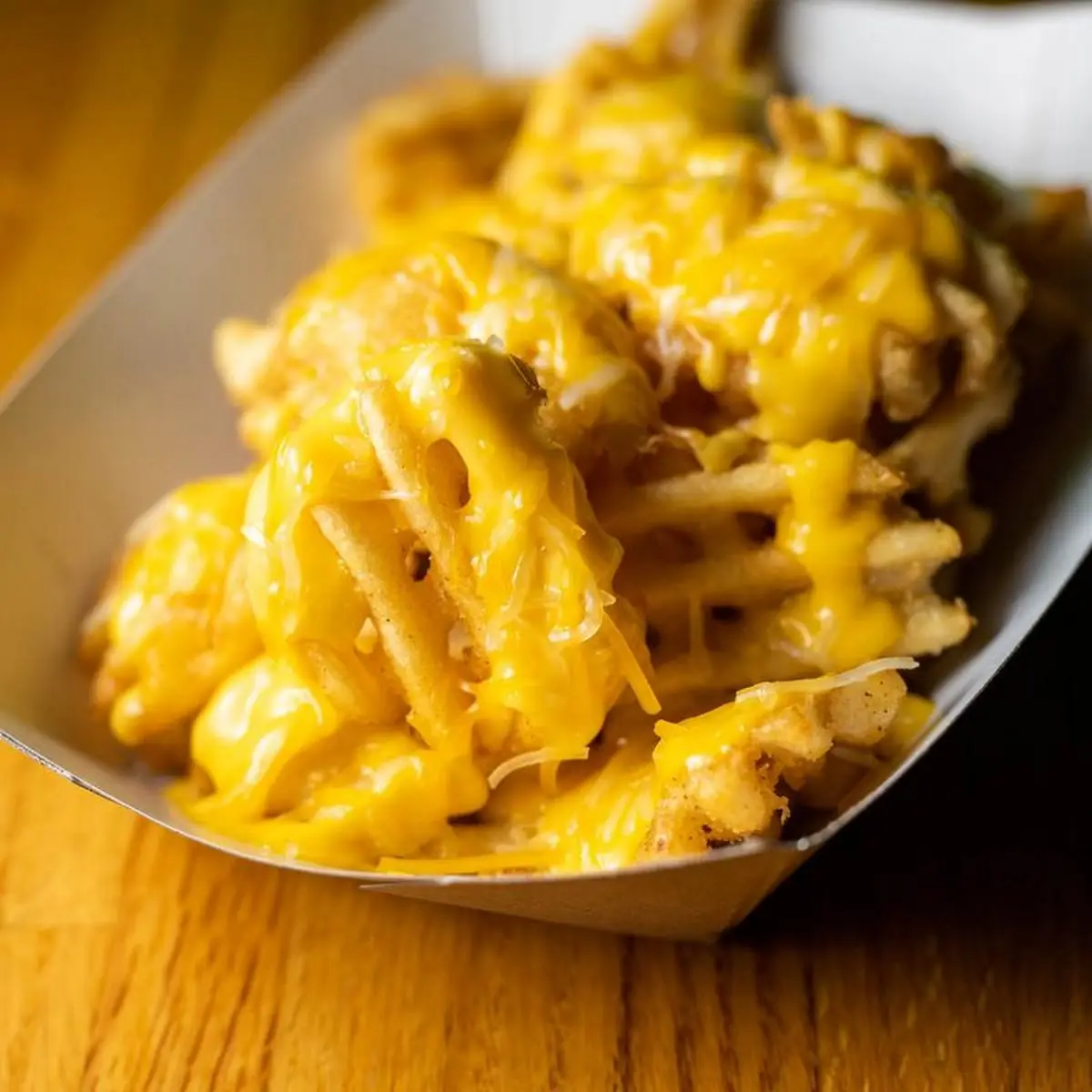 Cheese Fries with Cheese Sauce