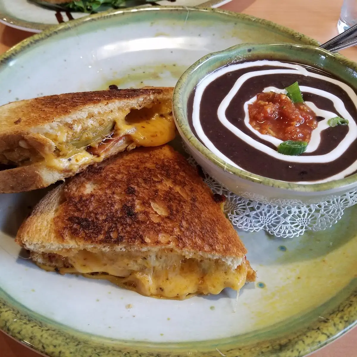 Black Bean Soup Side