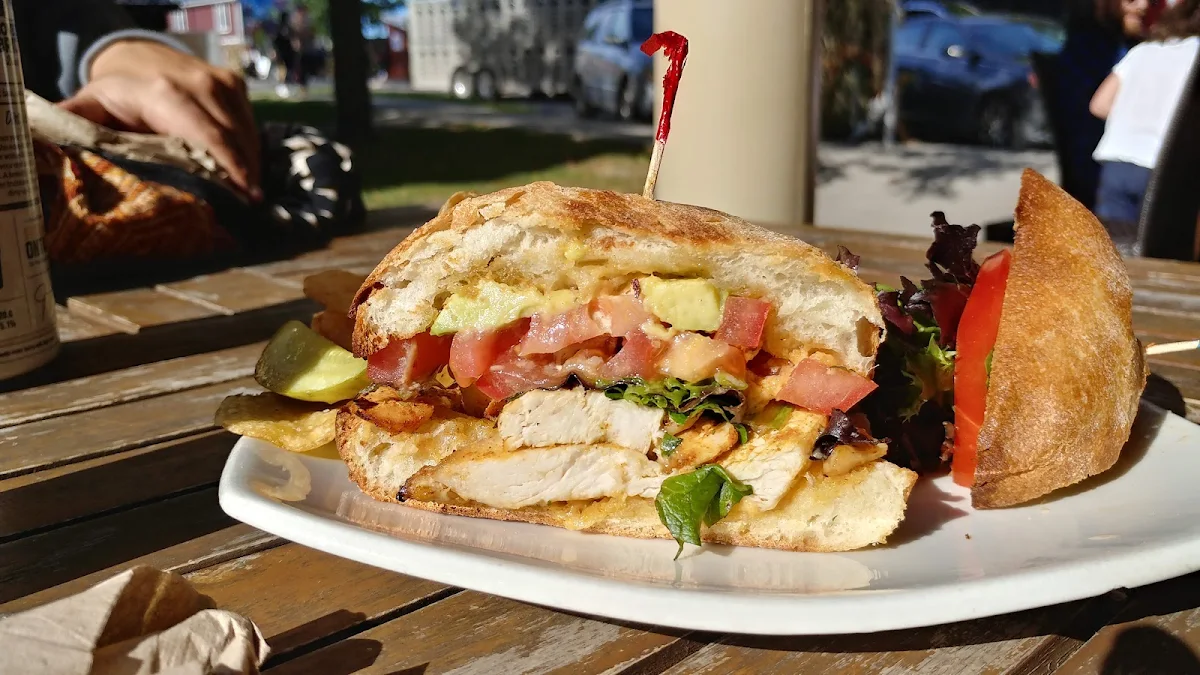 Southwest Chicken Sandwich, Alice's Village Cafe