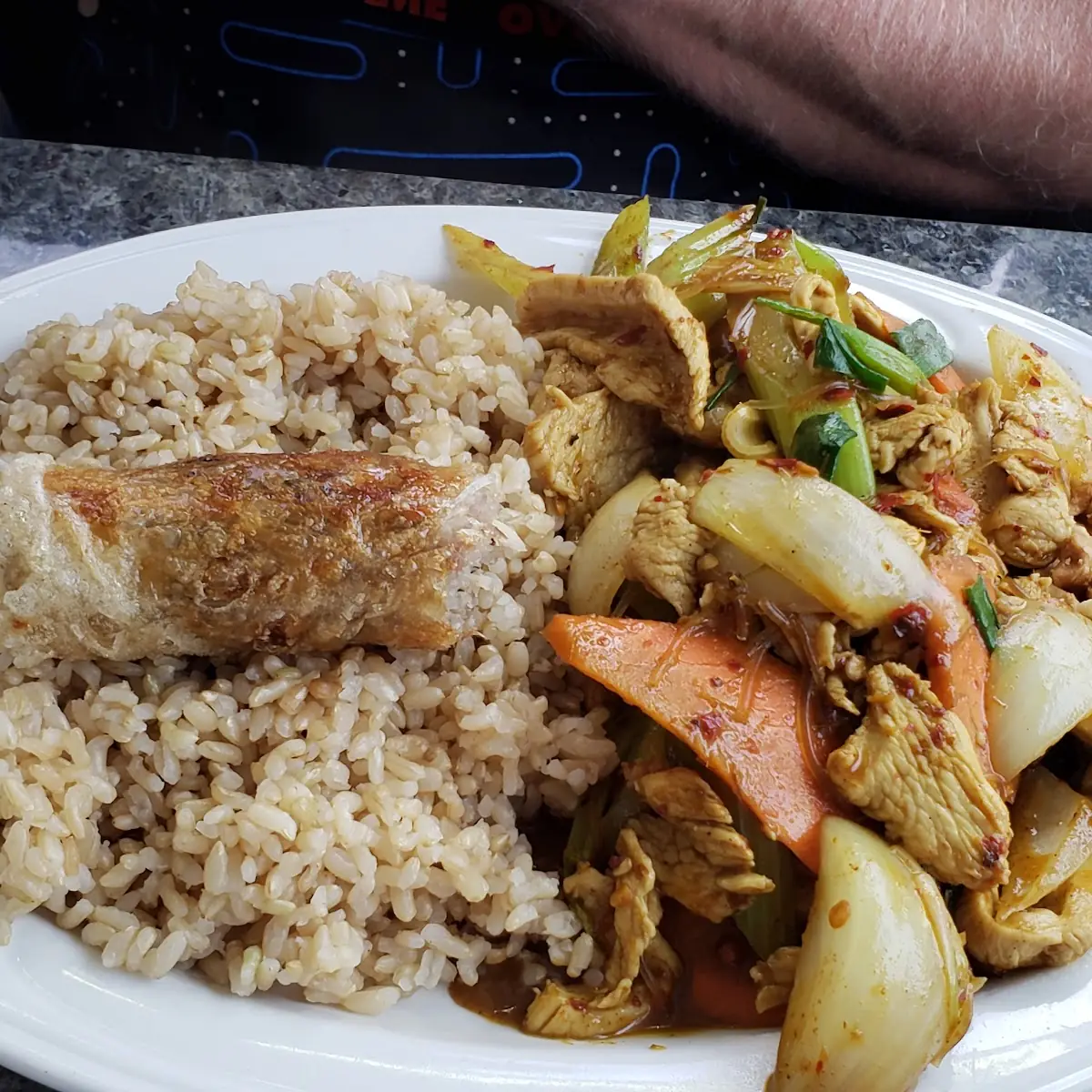 Combination Rice Plates
