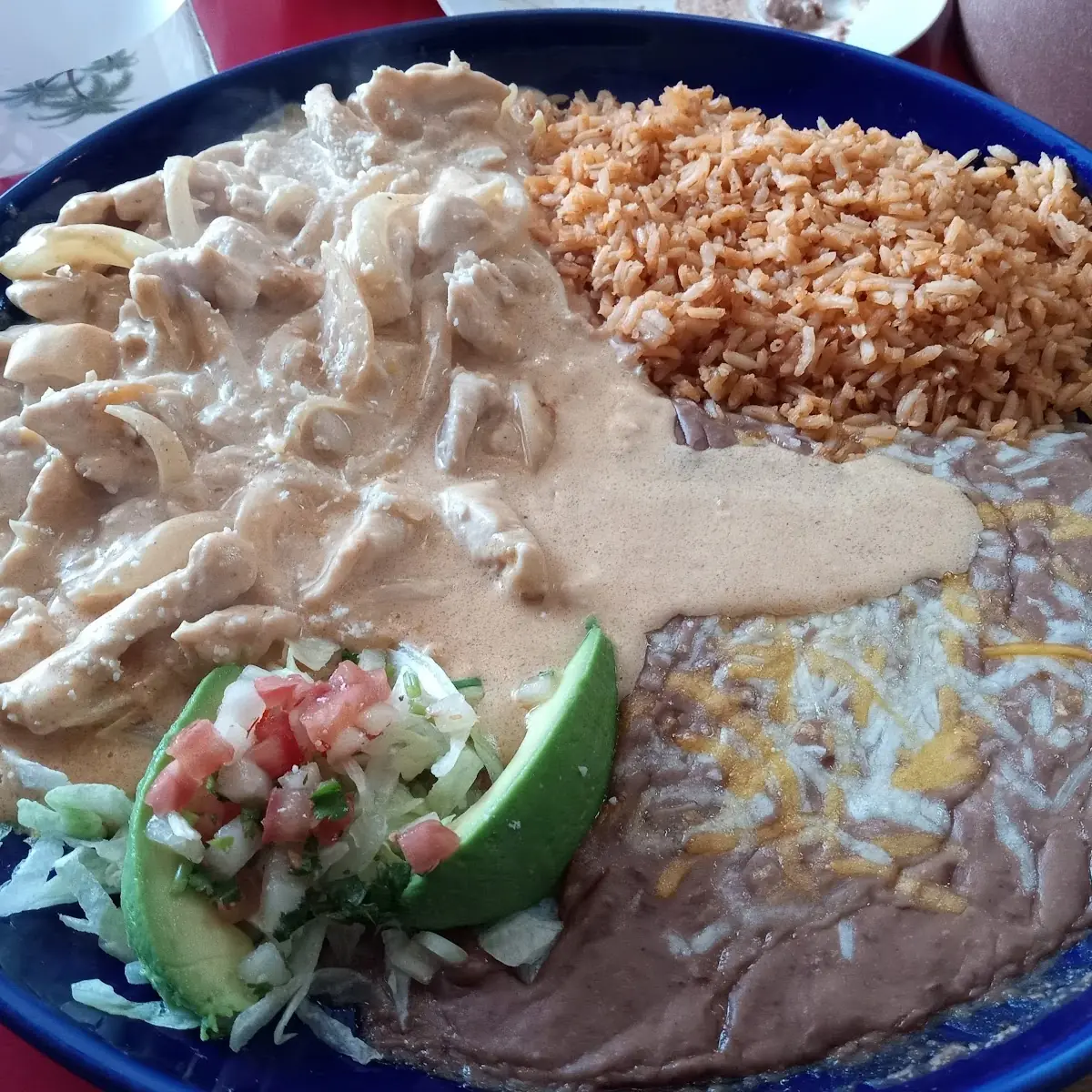 Pollo Ala Crema Without the Mushrooms