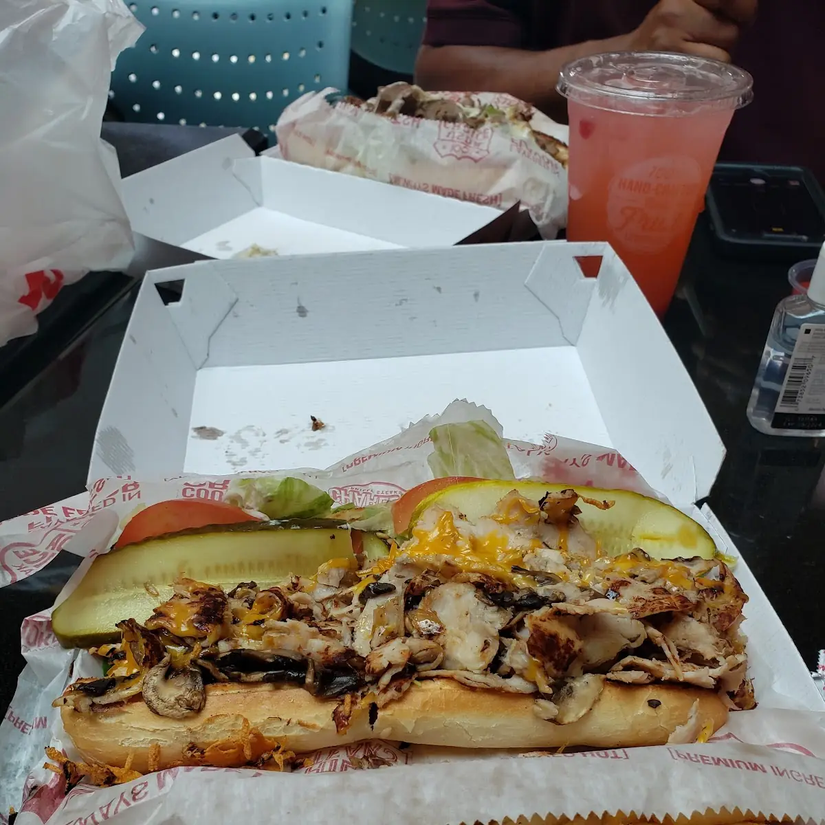 Turkey and Cheese Sandwich