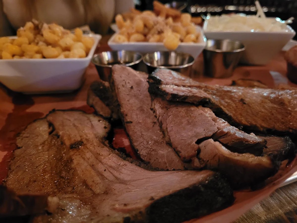 Brisket Plate, The Whiskey Barn - Honky Tonk and Smoke BBQ