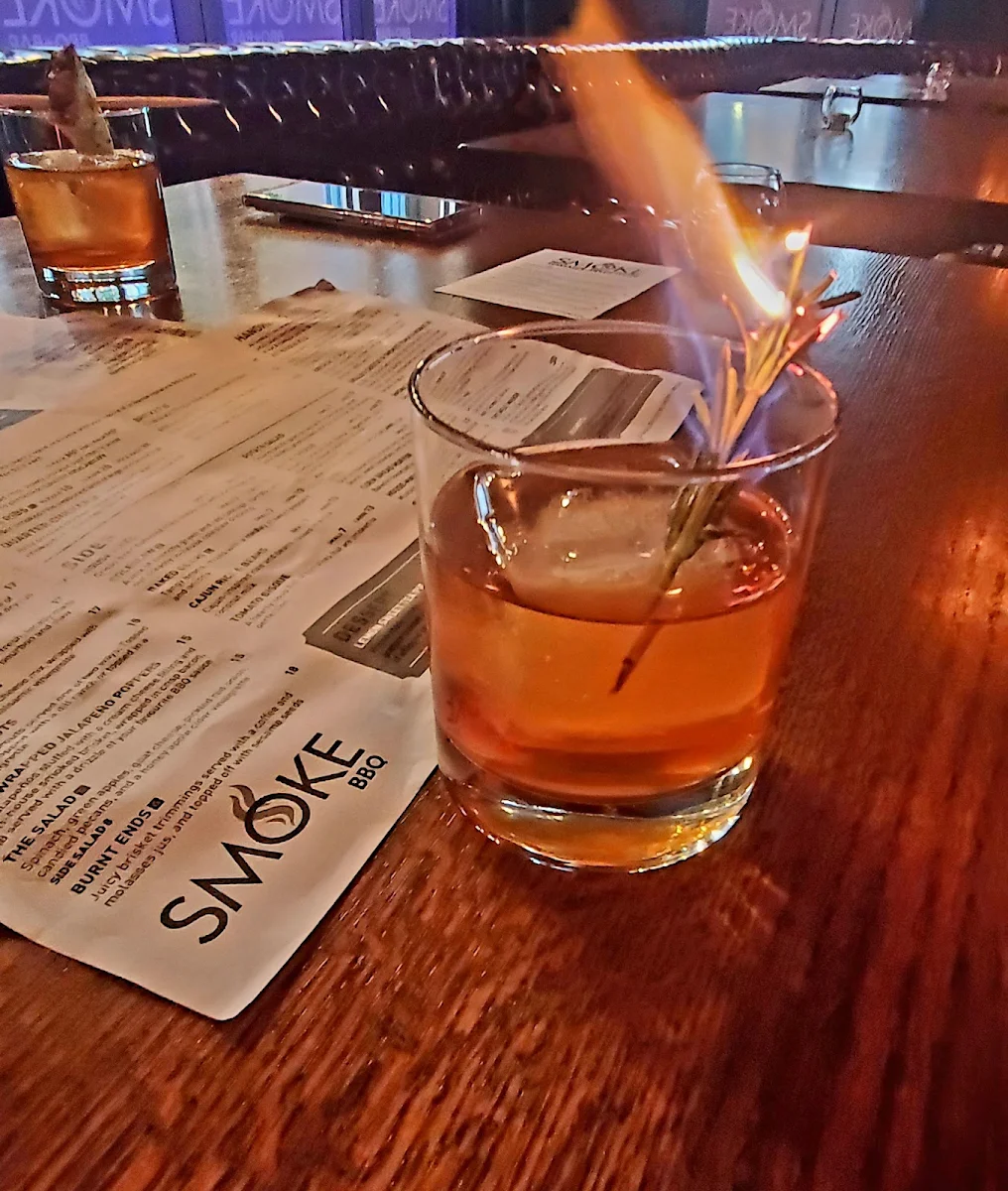 Old Fashioned Cocktails, The Whiskey Barn - Honky Tonk and Smoke BBQ