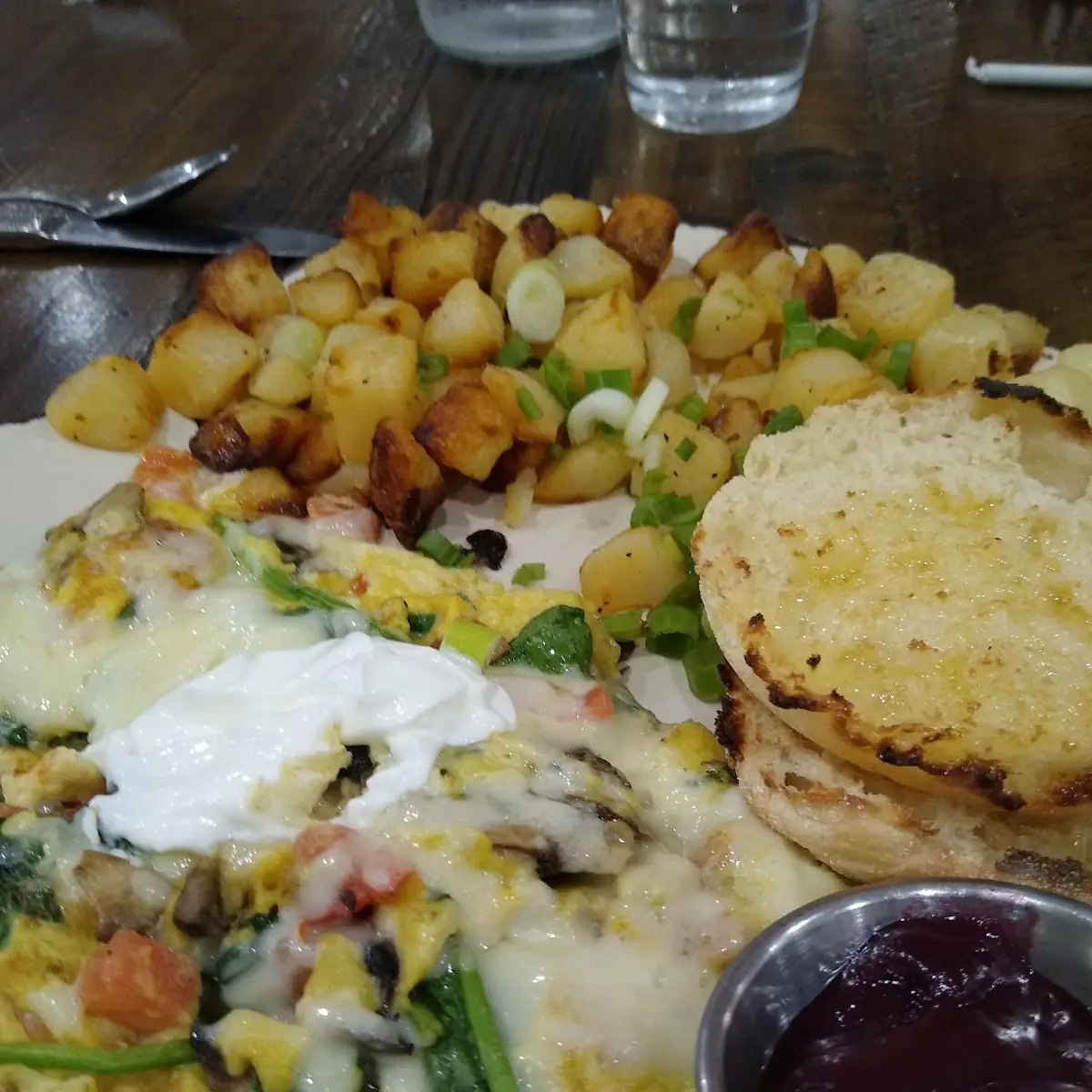 Farmers Scrambled Eggs