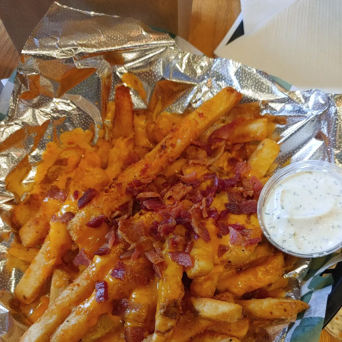 Loaded Beer Battered Fries