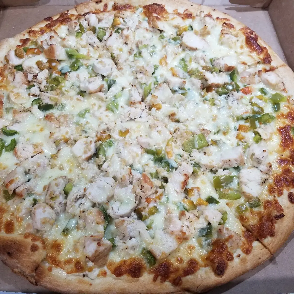 Gourmet White Pizza Latino