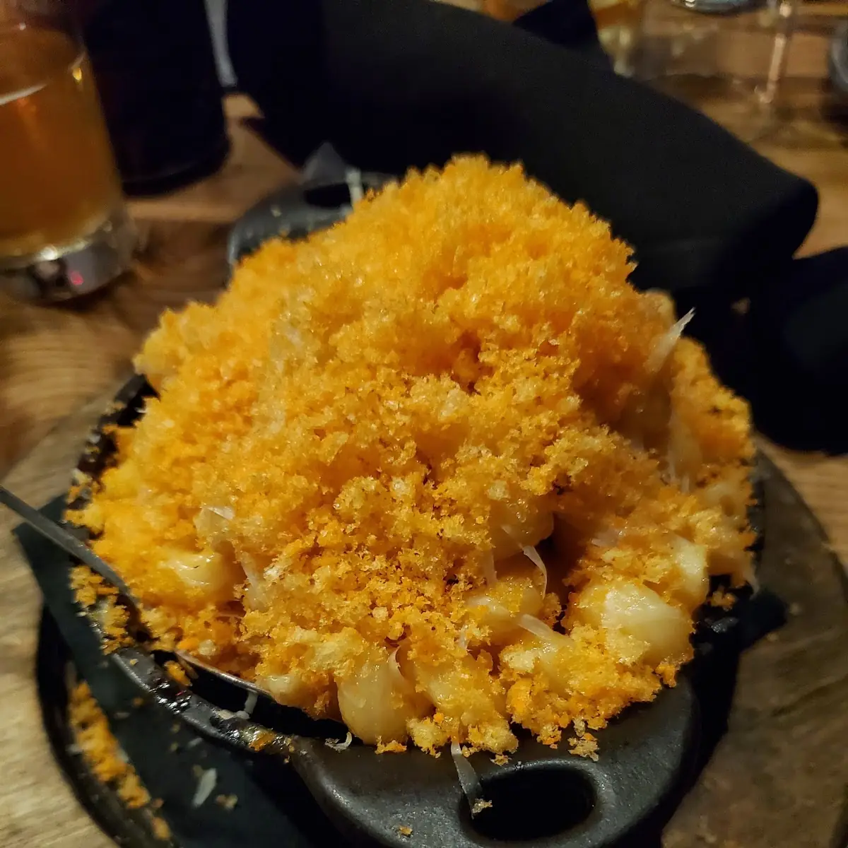 Cast Iron Mac N Cheetos