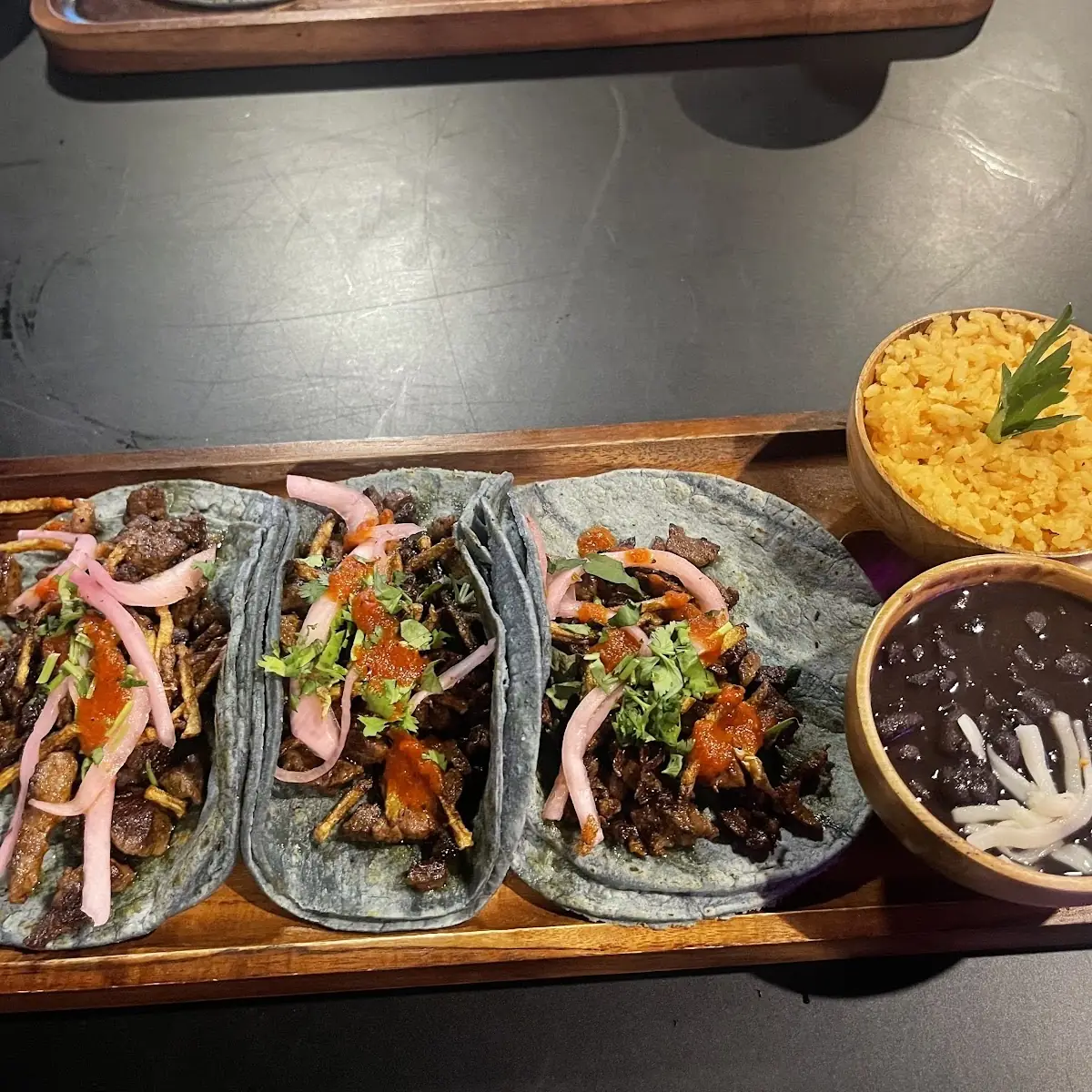 Carne Asada Taco Dinner
