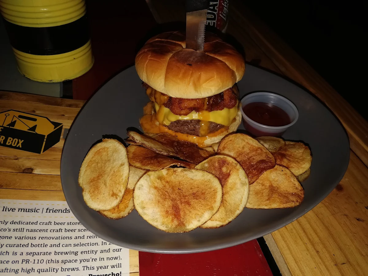 Mac and Cheese Hamburger
