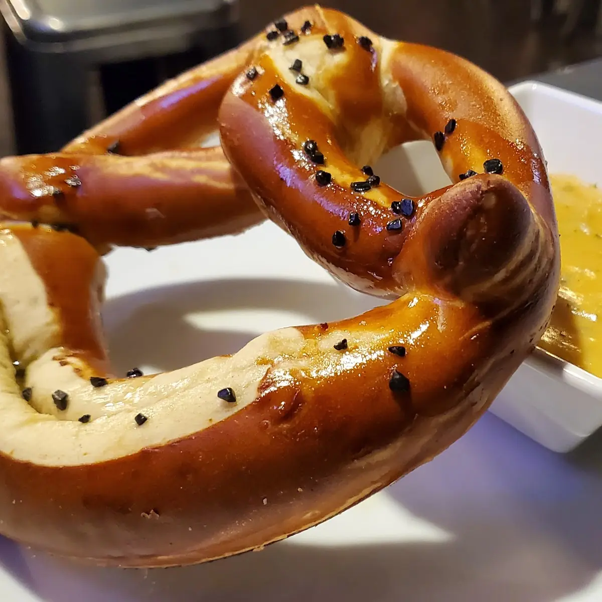 Pretzel with Beer Cheese