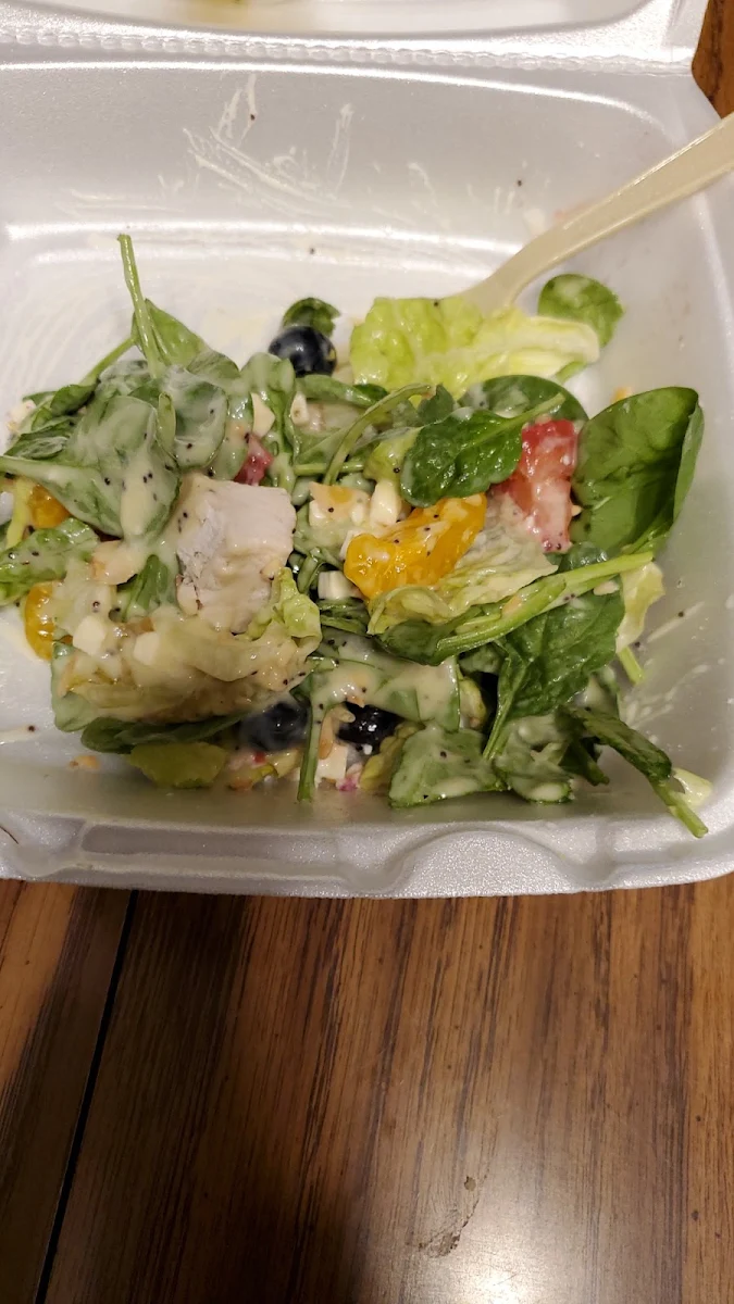 Summer Salad with Poppy Seed Dressing