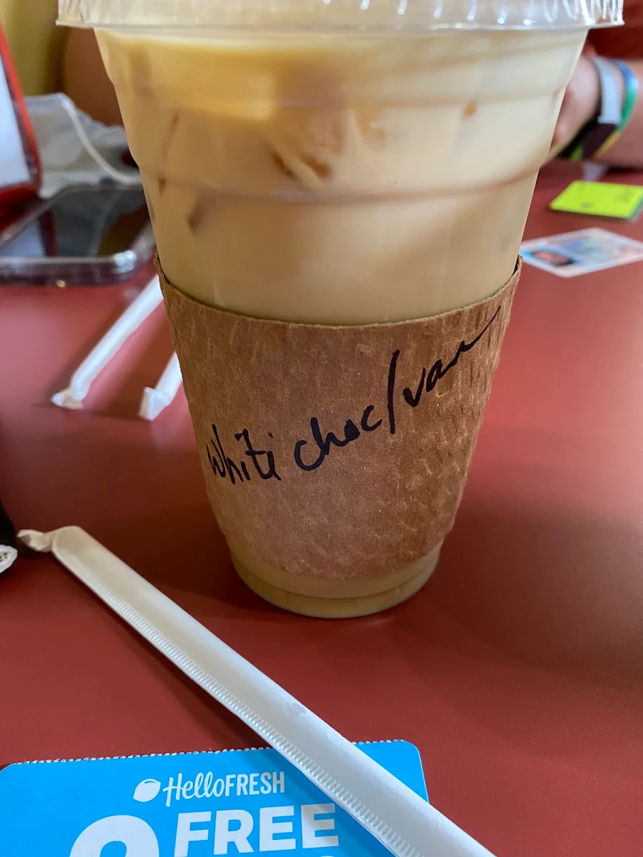 White Chocolate w Vanilla Latte