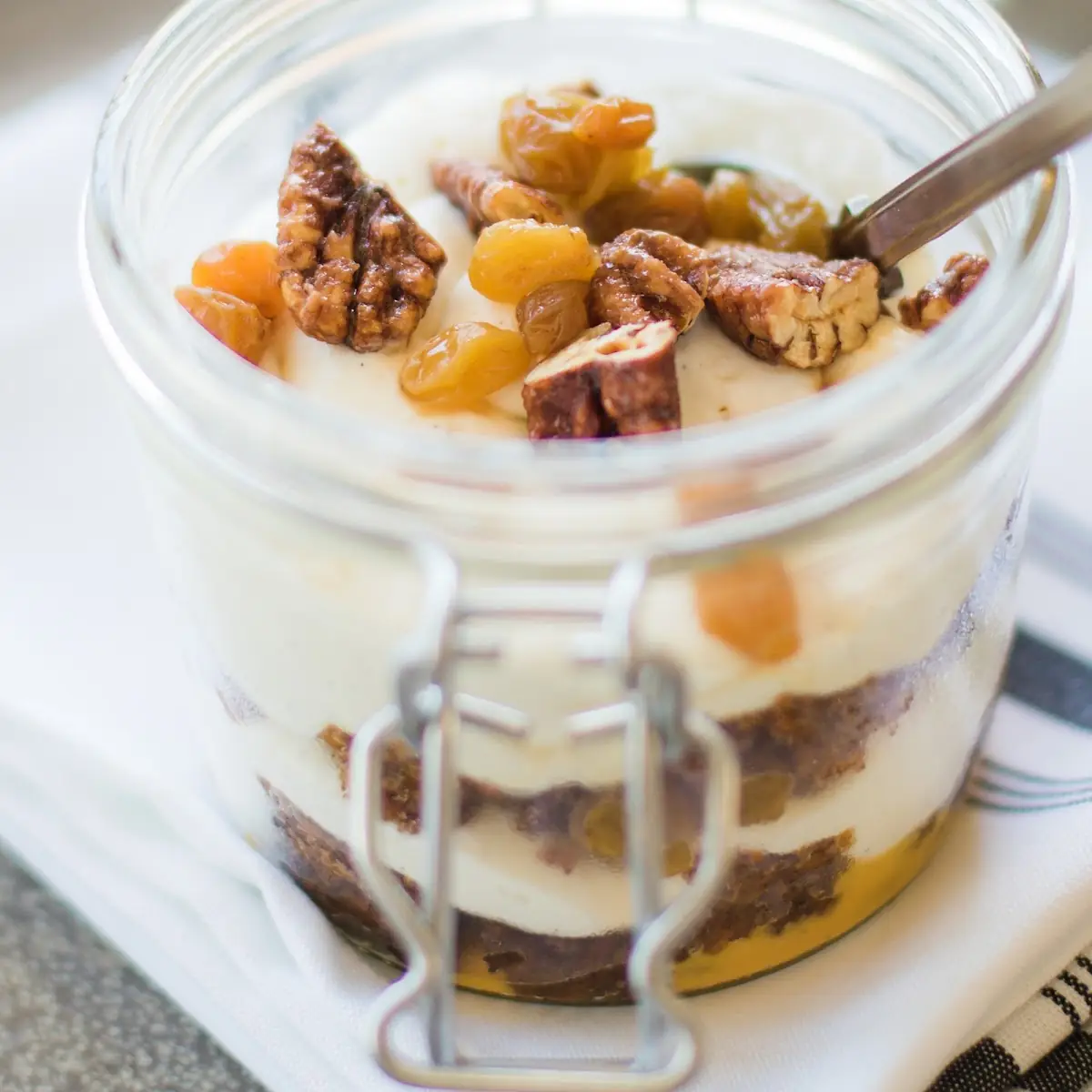 Carrot Cake in a Jar