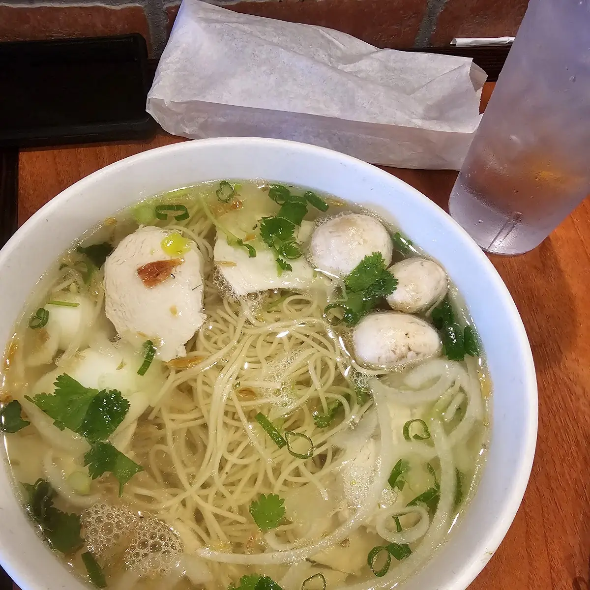 Dumpling Noodle Soup
