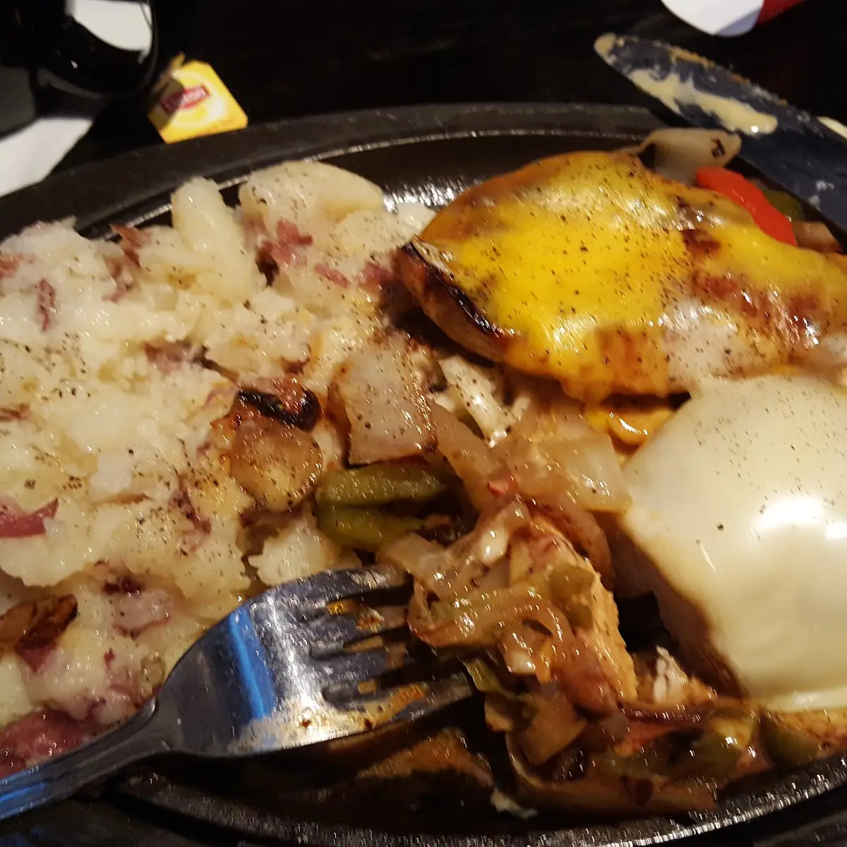 Chicken and Cheese Stack
