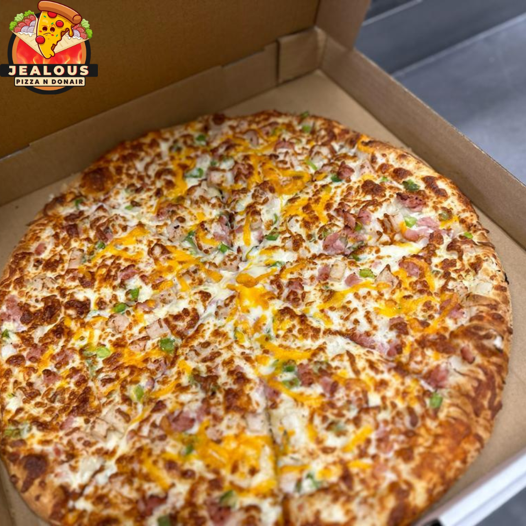 Taco Rancher Pizza, JEALOUS PIZZA N DONAIR VERNON